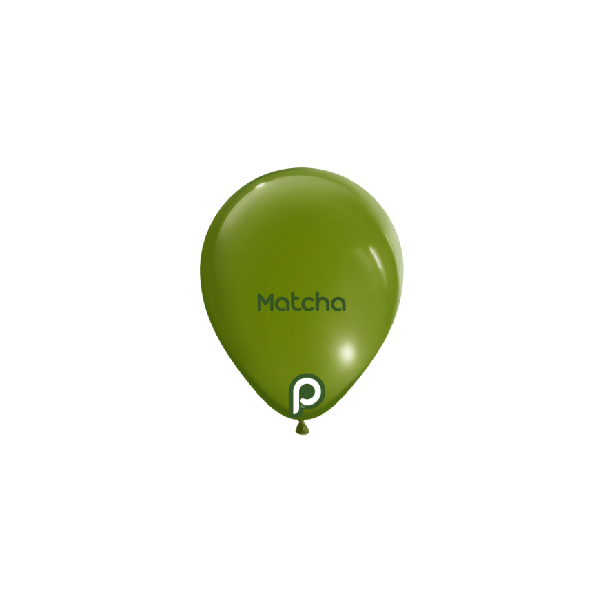 Prima MATCHA 5" Latexballons (100 Stk.)