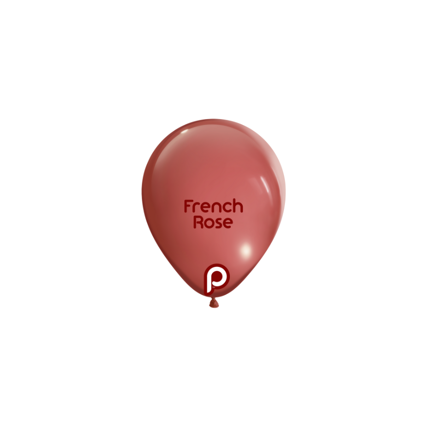 Prima FRENCH ROSE 5" Latexballons (100 Stk.)