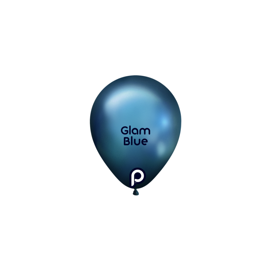 Prima GLAM BLUE 5" Latexballons (100 Stk.)