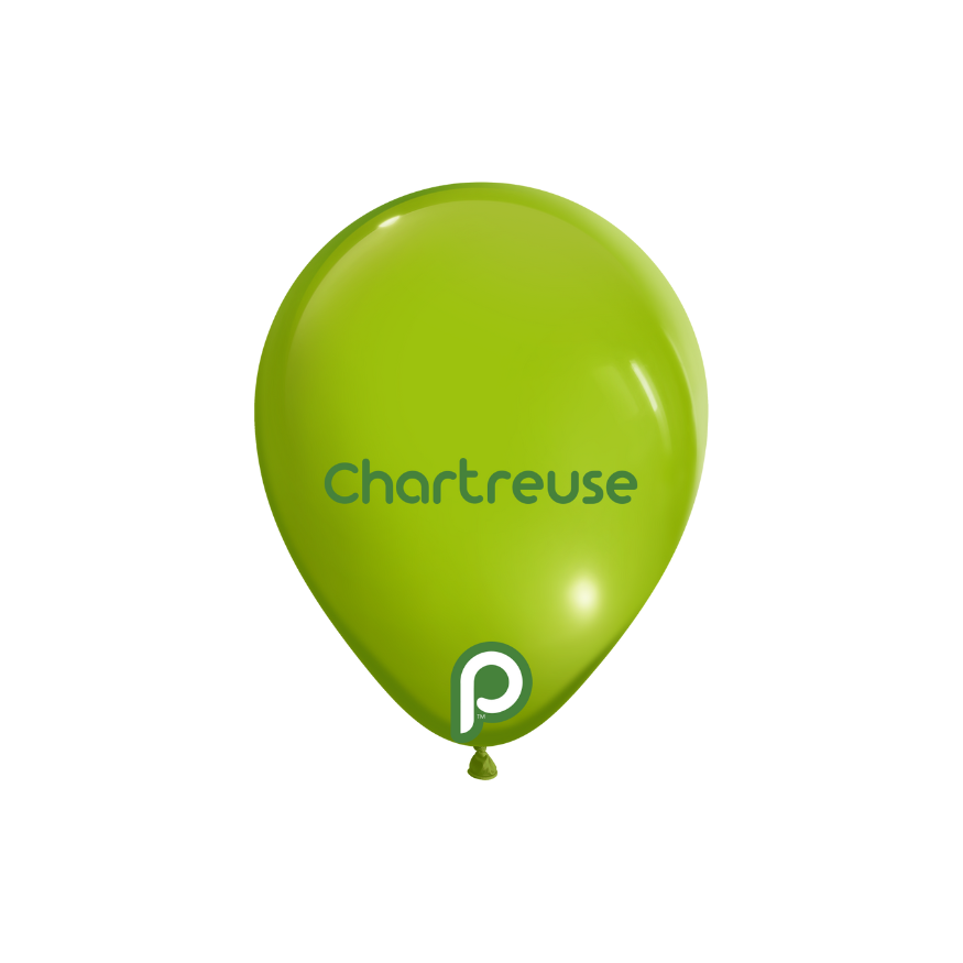 Prima CHARTREUSE 11" Latexballons (100 Stk.)