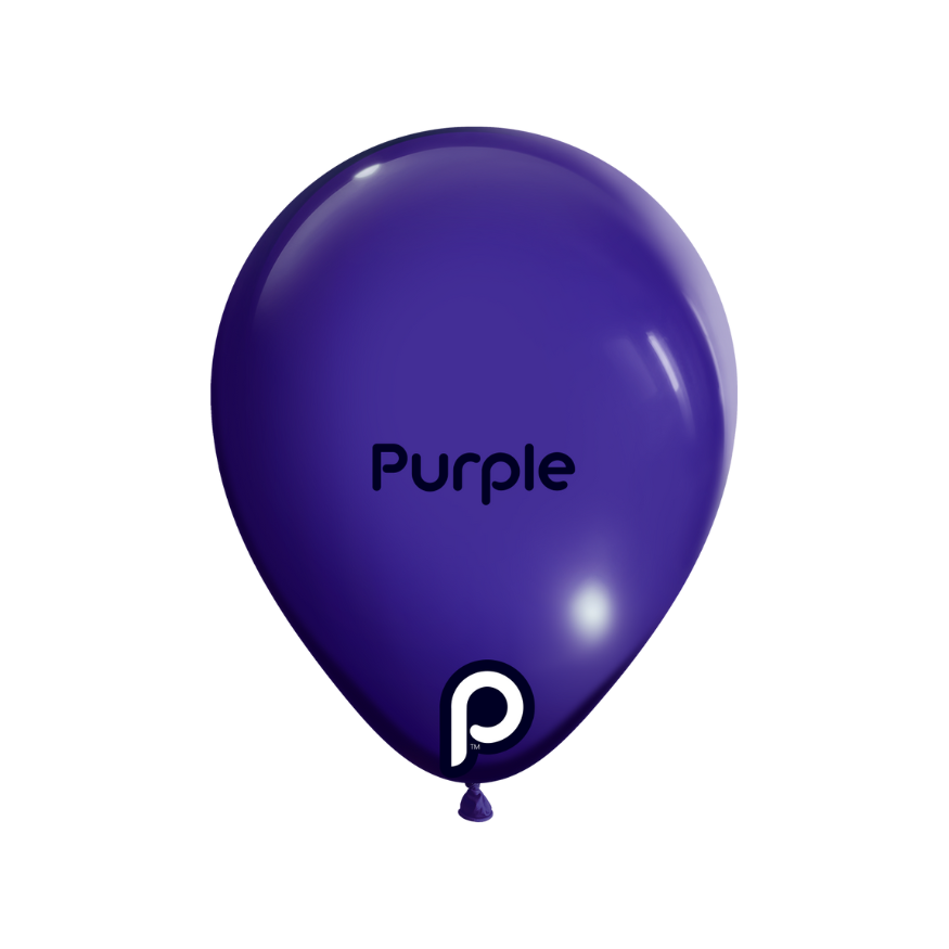 Prima PURPLE 18" Latexballons (25 Stk.)
