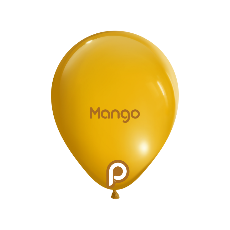 Prima MANGO 18" Latexballons (25 Stk.)