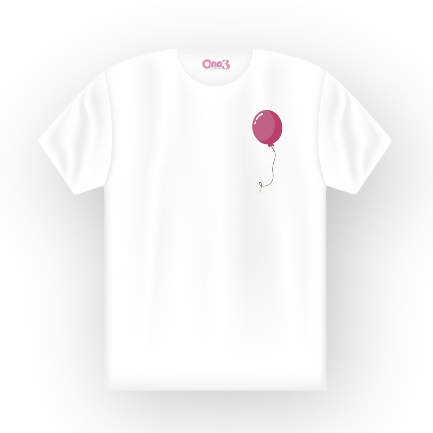 Oversize Kurzarm Shirt 'balloon art' beidseitig bedruckt