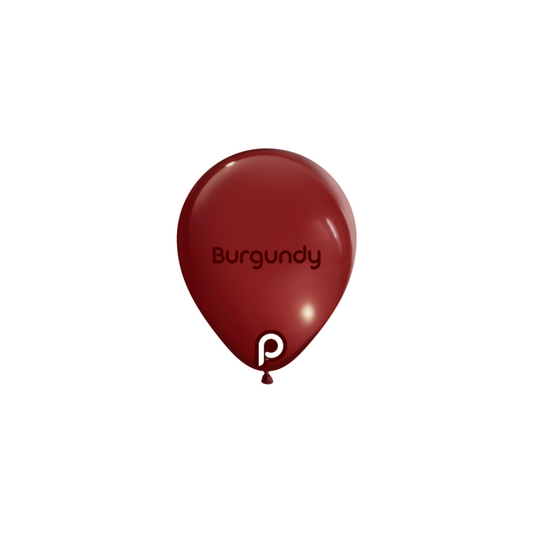 Prima BURGUNDY 5" Latexballons (100 Stk.)