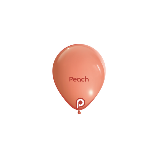 Prima PEACH 5" Latexballons (100 Stk.)
