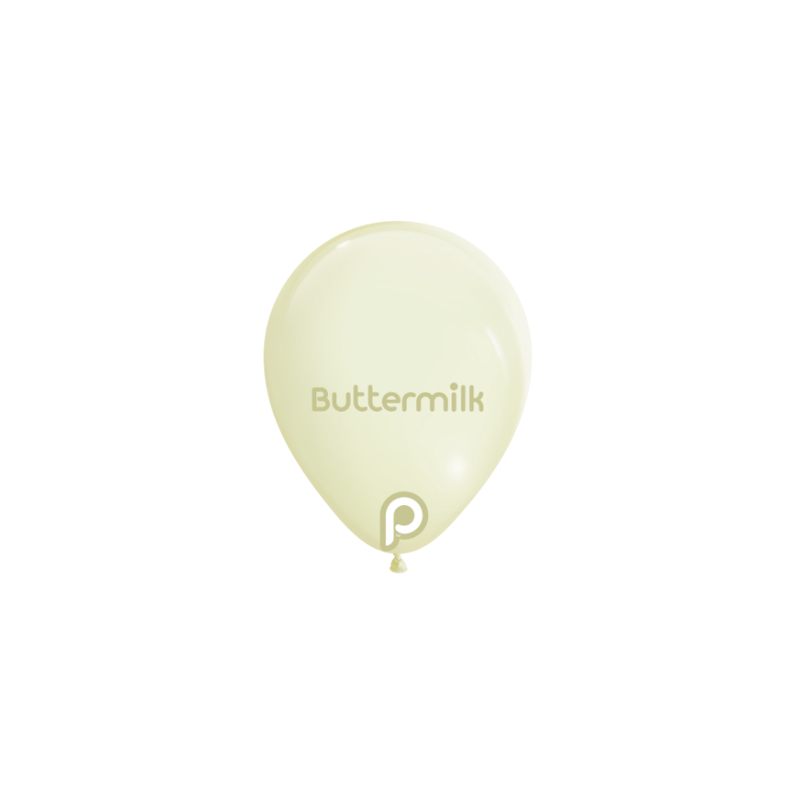Prima BUTTERMILK 5" Latexballons (100 Stk.)