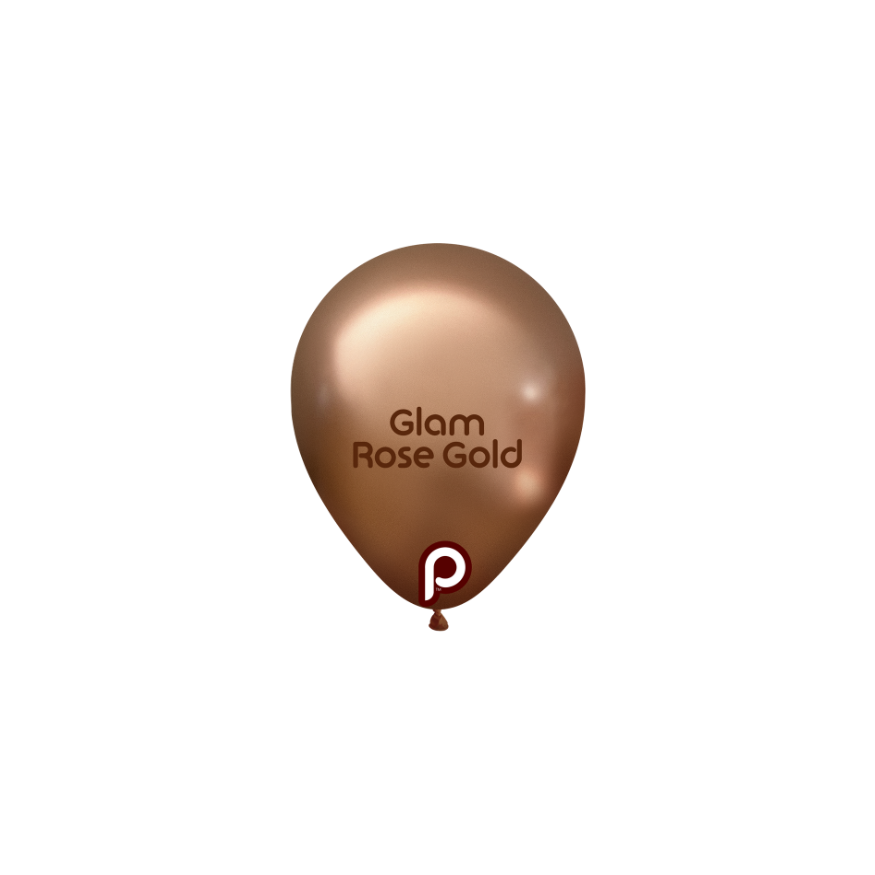 Prima GLAM ROSE GOLD 5" Latexballons (100 Stk.)