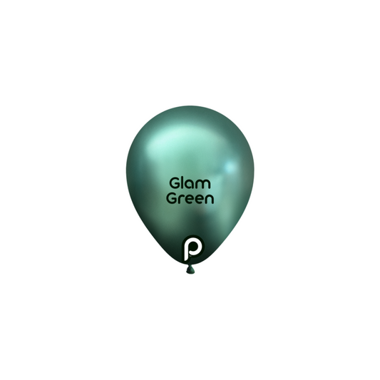 Prima GLAM GREEN 5" Latexballons (100 Stk.)