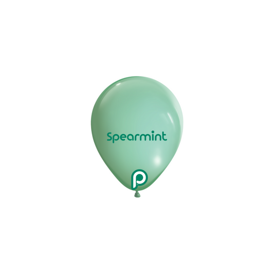 Prima SPEARMINT 5" Latexballons (100 Stk.)