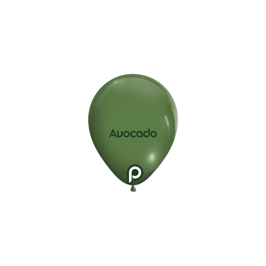Prima AVOCADO 5" Latexballons (100 Stk.)