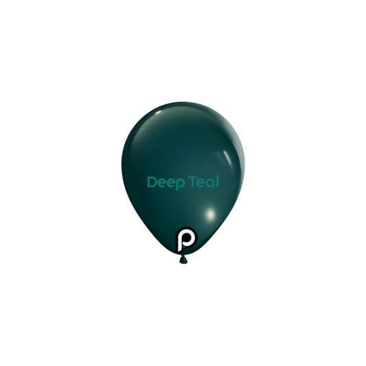 Prima DEEP TEAL 5" Latexballons (100 Stk.)