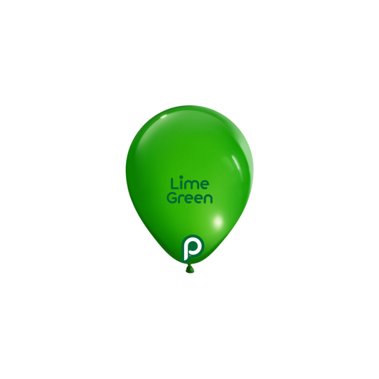 Prima LIME GREEN 5" Latexballons (100 Stk.)