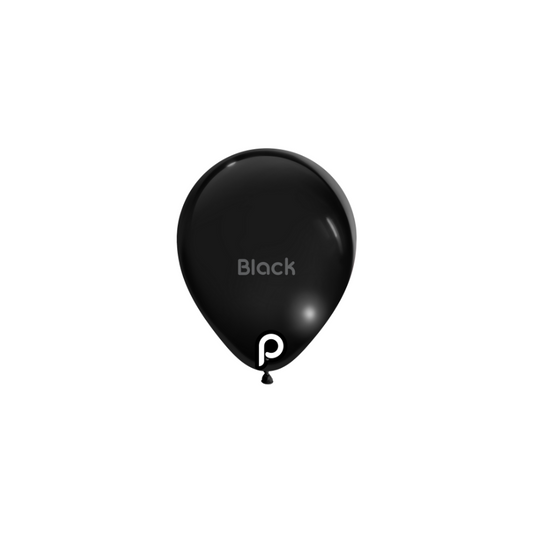 Prima BLACK 5" Latexballons (100 Stk.)