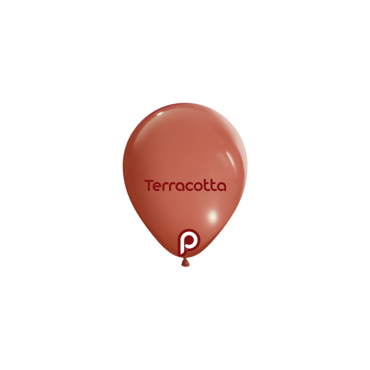 Prima TERRACOTTA 5" Latexballons (100 Stk.)