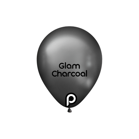 Prima GLAM CHARCOAL 11" Latexballons (50 Stk.)