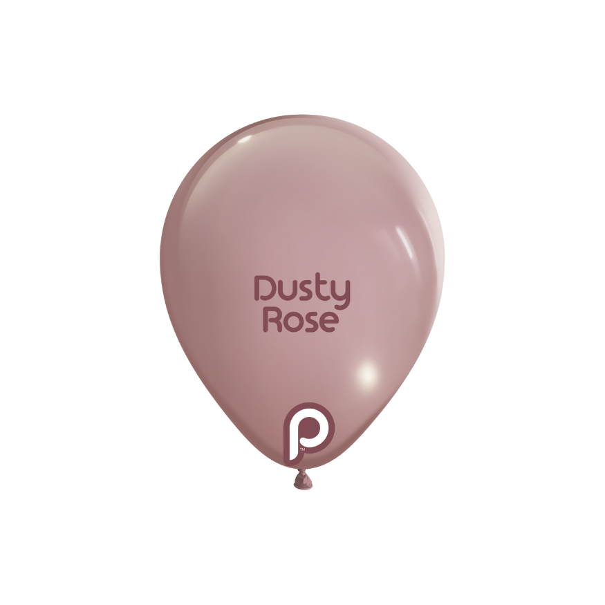 Prima DUSTY ROSE 11" Latexballons (100 Stk.)