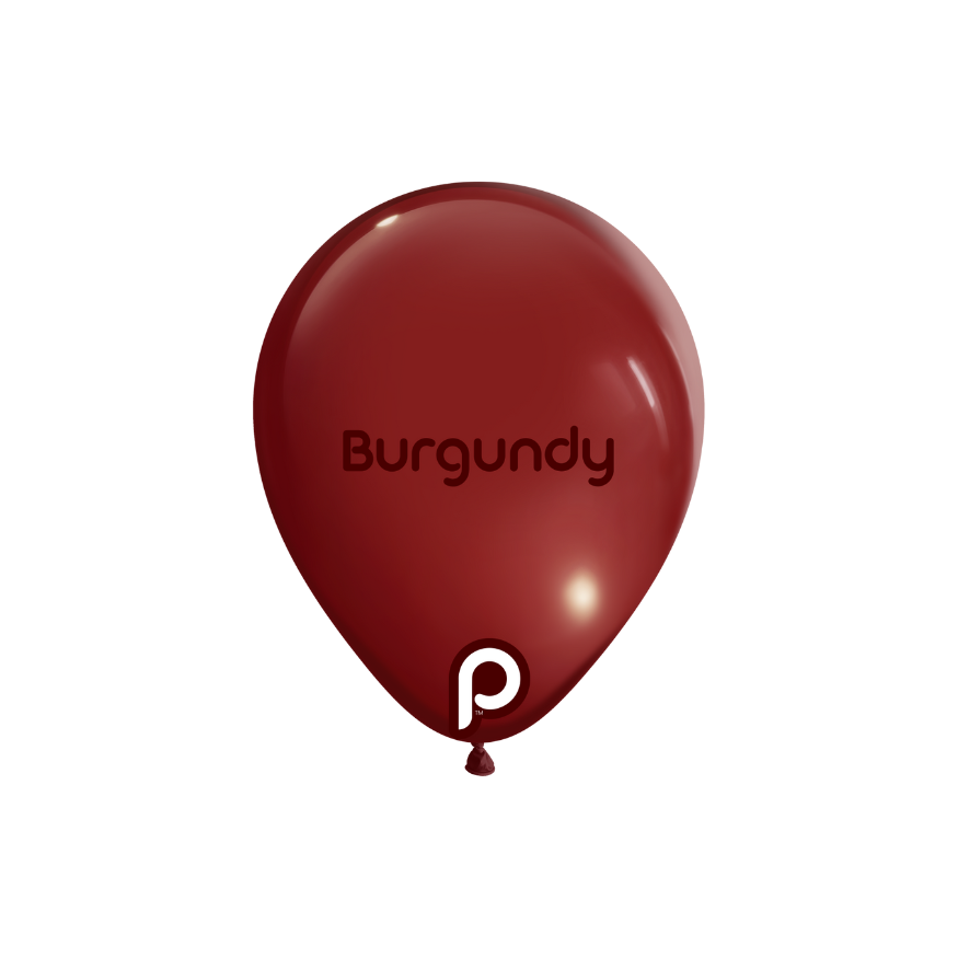 Prima BURGUNDY 11" Latexballons (100 Stk.)