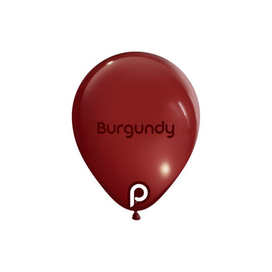 Prima BURGUNDY 11" Latexballons (100 Stk.)