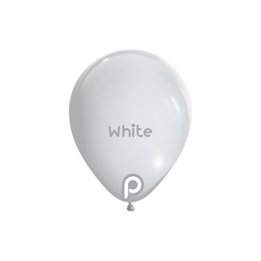 Prima WHITE 11" Latexballons (100 Stk.)