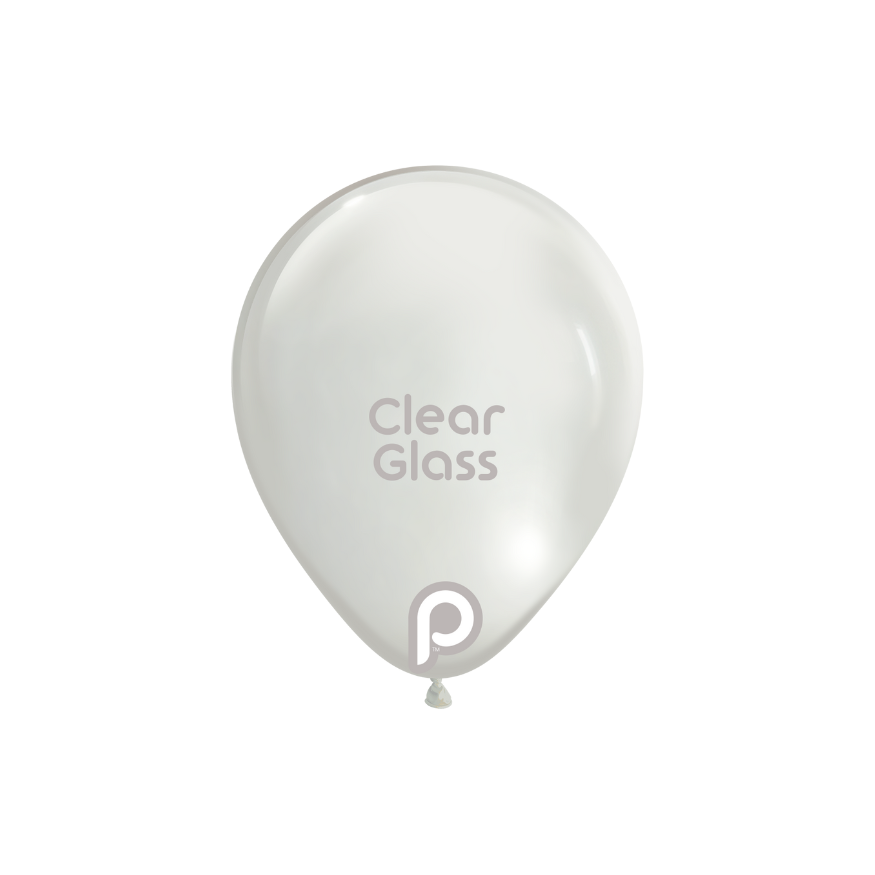 Prima CLEAR GLASS 11" Latexballons (100 Stk.)