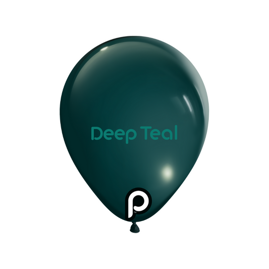 Prima DEEP TEAL 18" Latexballons (25 Stk.)