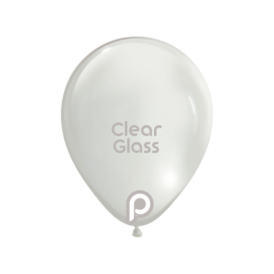 Prima CLEAR GLASS 18" Latexballons (25 Stk.)