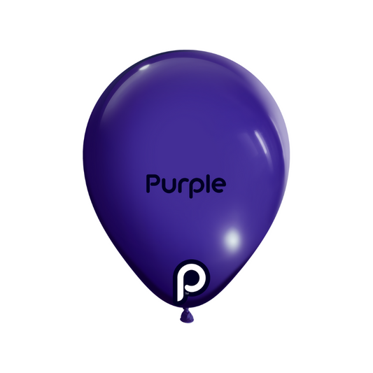 Prima PURPLE 18" Latexballons (25 Stk.)