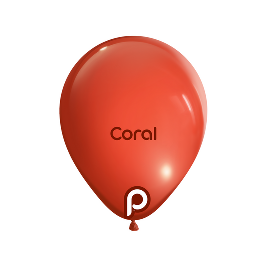 Prima CORAL 18" Latexballons (25 Stk.)