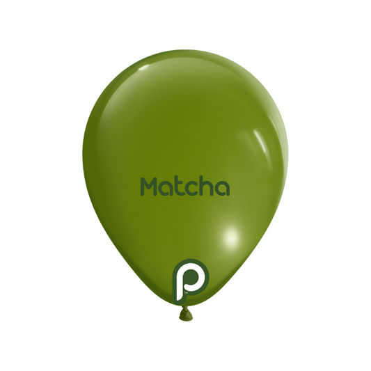 Prima MATCHA 18" Latexballons (25 Stk.)
