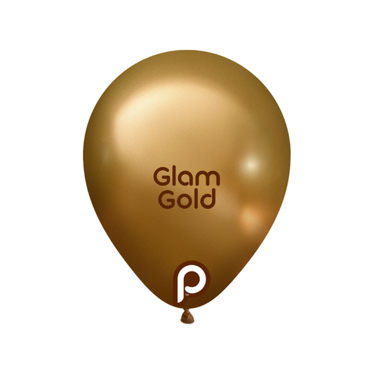 Prima GLAM GOLD 18" Latexballons (25 Stk.)