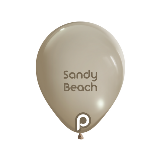 Prima SANDY BEACH 18" Latexballons (25 Stk.)