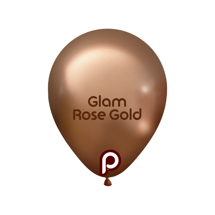 Prima GLAM ROSE GOLD 18" Latexballons (25 Stk.)