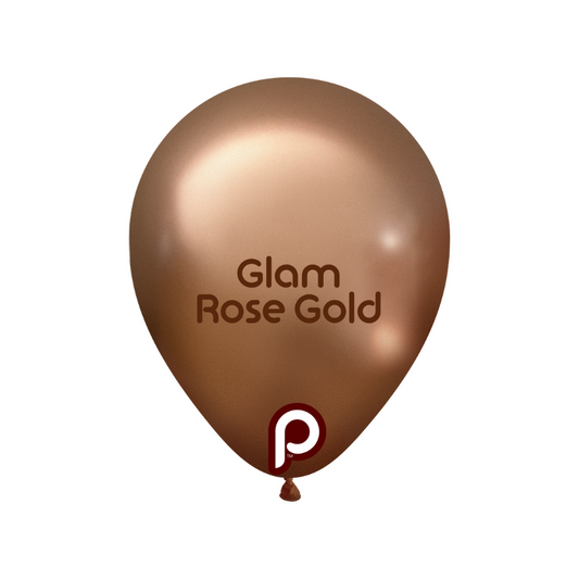 Prima GLAM ROSE GOLD 18" Latexballons (25 Stk.)