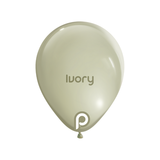 Prima IVORY 18" Latexballons (25 Stk.)