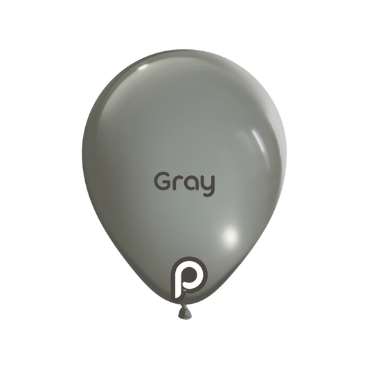 Prima GRAY 18" Latexballons (25 Stk.)