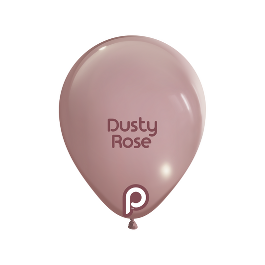 Prima DUSTY ROSE 18" Latexballons (25 Stk.)