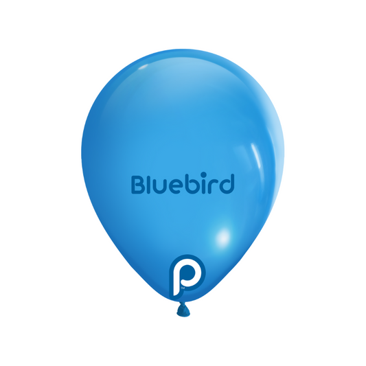Prima BLUEBIRD 18" Latexballons (25 Stk.)