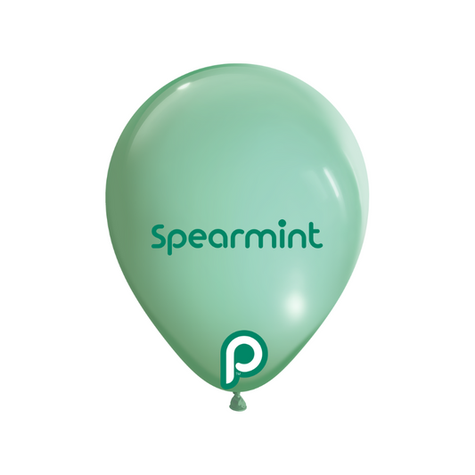 Prima SPEARMINT 18" Latexballons (25 Stk.)