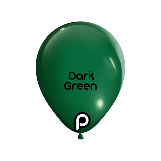 Prima DARK GREEN 18" Latexballons (25 Stk.)