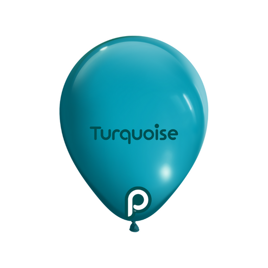 Prima TURQUOISE 18" Latexballons (25 Stk.)