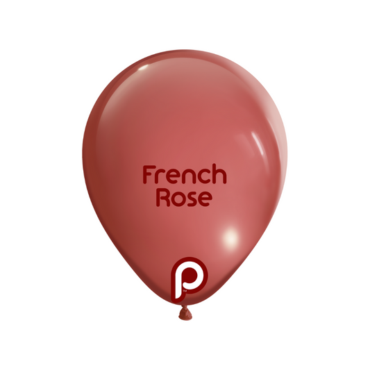 Prima FRENCH ROSE 18" Latexballons (25 Stk.)