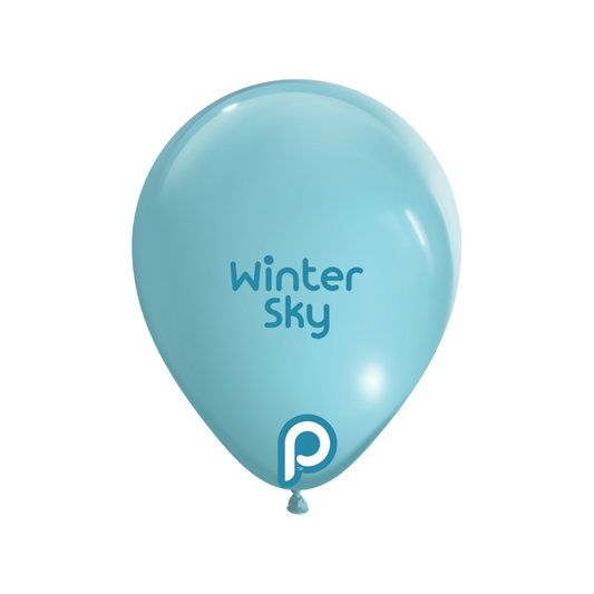Prima WINTER SKY 18" Latexballons (25 Stk.)