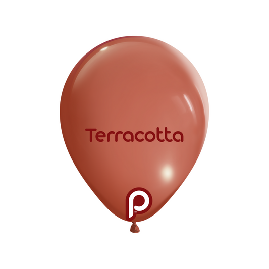 Prima TERRACOTTA 18" Latexballons (25 Stk.)