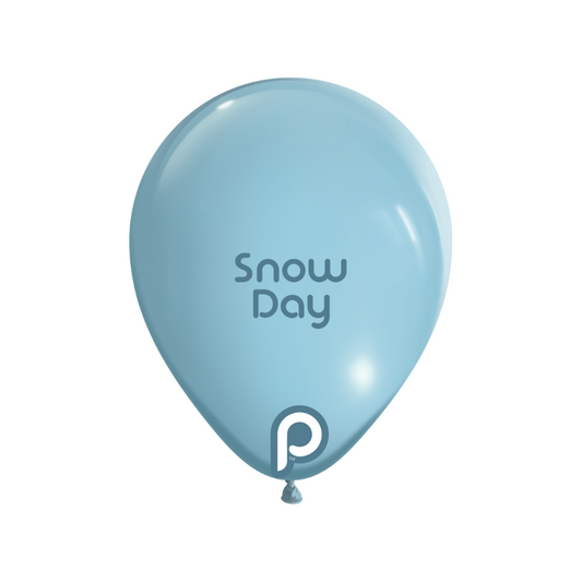 Prima SNOW DAY 18" Latexballons (25 Stk.)
