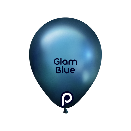 Prima GLAM BLUE 18" Latexballons (25 Stk.)