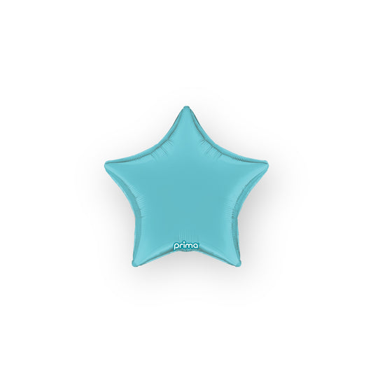 9" Light Blue Star (6 Stk.)