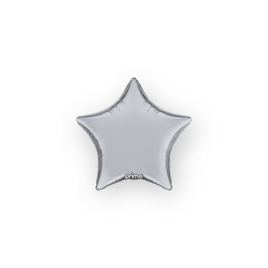 9" Silver Star (6 Stk.)