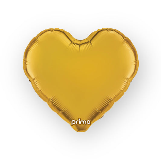 18" Gold Heart (1 Stk.)